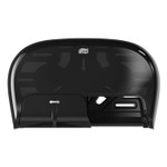 Tork High Capacity Bath Tissue Roll Dispenser for OptiCore, 16.62 x 5.25 x 9.93, Black Product Image 