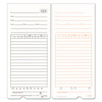 Acroprint Time Clock Cards for Acroprint ATR480, Two Sides, 7.5 x 3.35, 50/Pack Product Image 