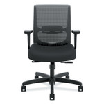 HON Convergence Mid-Back Task Chair, Synchro-Tilt and Seat Glide, Supports Up to 275 lb, Black HONCMY1AACCF10 Product Image 