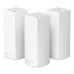 LINKSYS Velop Whole Home Mesh Wi-Fi System, 1 Port, Tri-Band 2.4 GHz/5 GHz Product Image 