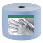 Tork Heavy-Duty Paper Wiper, 1-Ply, 11.1" x 800 ft, Blue Product Image 