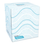 Cascades PRO Signature Facial Tissue, 2-Ply, White, Cube, 90 Sheets/Box, 36 Boxes/Carton Product Image 