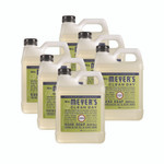 Mrs. Meyer's Clean Day Liquid Hand Soap Refill, Lemon Scent, 33 oz, 6/Carton Product Image 
