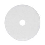 Boardwalk Polishing Floor Pads, 20" Diameter, White, 5/Carton Product Image 