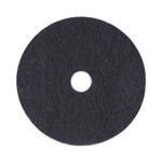 Boardwalk Stripping Floor Pads, 20" Diameter, Black, 5/Carton Product Image 