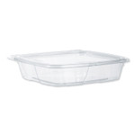 Dart ClearPac SafeSeal Tamper-Resistant/Evident Containers, Flat Lid, 35 oz, Clear, Plastic, 100/Bag, 2 Bags/Carton Product Image 