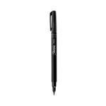 Sharpie Brush Tip Pens, Fine Brush Tip, Black, Dozen Product Image 