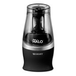 Westcott Halo Colored Pencil Non-Stick Electric Sharpener, AC-Powered, 3.5 x 6.75, Black/Silver Product Image 
