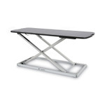 Alera AdaptivErgo Laptop Lifting Workstation, 31.25" x 12.63" x 1.38" to 16", Black/Silver Product Image 