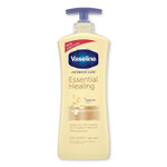 Vaseline Intensive Care Essential Healing Body Lotion, 20.3 oz, Pump Bottle Product Image 