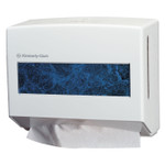 Kimberly-Clark Professional* Scottfold Compact Towel Dispenser, 10.75 x 4.75  x 9, Pearl White (KCC09217) View Product Image
