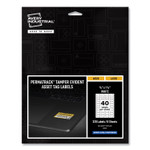 Avery PermaTrack Tamper-Evident Asset Tag Labels, 3/4" x 1-1/2" , 320 Asset Tags - Waterproof - (AVE60528) Product Image 