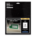 Avery PermaTrack Tamper-Evident Asset Tag Labels, 2" x 3-3/4" , 64 Asset Tags - Waterproof - (AVE60538) Product Image 