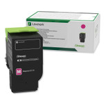 Lexmark 78C1XM0 Return Program Extra High-Yield Toner, 5,000 Page-Yield, Magenta Product Image 