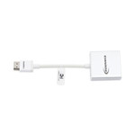 Innovera HDMI to SVGA Adapter, 6", White Product Image 