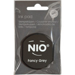 Consolidated Stamp Cosco NIO Personalized Stamp Replacement Ink Pad - 2" Height x 1.3" Width x 0.3" Length - Gray - 1 Each - (COS071519) Product Image 