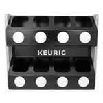 Keurig Premium K-Cup Pod Storage Rack 8-Sleeve, 16 x 21 x 18, Black Product Image 