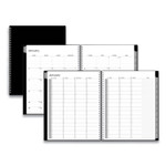 Enterprise Weekly Appointment Planner, 11 x 8.5, Black Cover, 12-Month (Jan to Dec): 2026 Product Image 