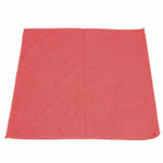 Impact Lightweight Microfiber Cloths, 16 x 16, Red, 240/Carton Product Image 