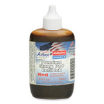 AbilityOne - Stamp Pad Ink, Roll On, Red Ink, 2 oz. bottle - (7510-00-161-4240) (7510001614240) Product Image 
