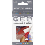 LEE Tippi Micro Gel Grips - #3 with 0.63" Diameter - Assorted, Green, Clear, Red Product Image 