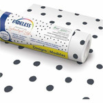 Pacon Bulletin Board Paper Rolls - Art, Classroom, School, Home, Office, Decoration, Door, File Cabinet - 48" Width x 50 ft Length - BFF Painted Dot - Paper Product Image 