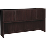 Lorell Prominence 2.0 Hutch - 39" Height x 72" Width x 16" Depth - 4 Door(s) - Material: Particleboard - Finish: Laminate - (LLRPH7239ES) Product Image 