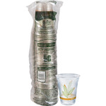 Solo Bare Eco-Forward 16 oz Cold Cups - 16 fl oz - Clear - Paper - Cold Drink, Iced Coffee, Beer, Smoothie, Beverage - Recycled Product Image 