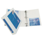 AbilityOne - Binder, Frame View, 3-Ring, White, 3" - (7510-01-703-5695) (7510017035695) Product Image 