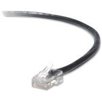 Belkin RJ45 CAT-5e Patch Cable, Snagless Molded Black 05 - 5 ft Category 5e Network Cable for MacBook Air, MacBook Pro, Network Device - First End: 1 x RJ-45 Network - Male - Second End: 1 x RJ-45 Network - Male Product Image 