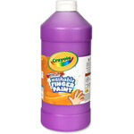 Crayola Washable Finger Paint - 1 Color(s) - Violet - 2 lb - Washable Product Image 