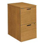 HON 10500 Series Mobile Pedestal File, Left or Right, 2 Legal/Letter-Size File Drawers, Harvest, 15.75" x 22.75" x 28" (HON105104CC) View Product Image