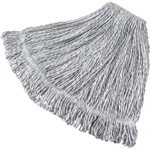 Rubbermaid Commercial 1" Headband Finish Wet Mop - Antimicrobial - Synthetic Yarn Product Image 