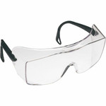 3M OX Over-The-Glasses Protective Eyewear - Recommended for: Eye, Workplace - Fog, UVA, UVB, UVC Protection - Polycarbonate - Black - Anti-fog, Over-the-Glasses (OTG), Anti-scratch, Comfortable, Adjustable Temple, Impact Resistant Product Image 