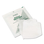 Medline Caring Woven Gauze Sponges, Sterile, 12-Ply, 4 x 4, 1,200/Carton Product Image 