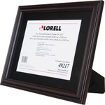 Lorell 2-toned Certificate Frame - 13" x 16" Frame Size - Holds 8.50" x 11" Insert - Rectangle - Desktop - Horizontal, Vertical Product Image 