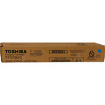 Toshiba Original Standard Yield Laser Toner Cartridge - Cyan - 1 Each - (TOSTFC75UC) Product Image 