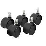 Master Mfg. Co Noiseless Duet Carpet Casters (MAS64330) Product Image 