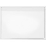 Cardinal HOLD IT Self-Adhesive Polypropylene Pockets - 4.5" Height x 6.3" Width x 100 mil Thickness - 1 x Card Capacity - For 6" x 4" Sheet - Ring Binder - Rectangular Product Image 