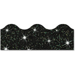 Trend Sparkle Terrific Trimmers - Sparkle - Durable, Reusable - 2.25" Height x 390" Width x 41" Length - Black Product Image 