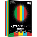 Astrobrights Color Paper - Assorted - Letter - 8 1/2" x 11" - 24 lb Basis Weight - Green Seal Product Image 