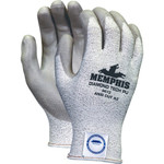 Memphis Dyneema Dipped Safety Gloves - X-Large Size - Gray - Breathable, Comfortable, Abrasion Resistant, Tear Resistant, Cut Resistant, Durable, Sturdy - For Multipurpose Product Image 