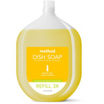 Method Dish Soap Refill - 54 fl oz (1.7 quart) - Lemon Mint Scent - Green Product Image 