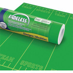 Prang Bulletin Board Paper Rolls - Classroom, Door, File Cabinet, School, Home, Office Project, Display, Table Skirting, Party, Decoration - 48" Width x 50 ft Length - Team Sports - Paper Product Image 