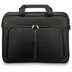 Samsonite Xenon 4.0 Carrying Case (Briefcase) for 12.9" to 15.6" Notebook, Tablet, Travel, Electronics - Black - 1680D Ballistic Polyester, Tricot Body - Trolley Strap - 5.5" Height x 12.5" Width x 17" Depth Product Image 