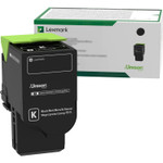 Lexmark 78C00KG Return Program Toner, 2,000 Page-Yield, Black Product Image 