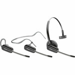Poly Savi 8240 Office DECT 1920-1930 MHz USB-A Headset TAA - Mono - USB Type A, RJ-11 - Wired/Wireless - Bluetooth/DECT - 590 ft Product Image 