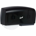 Scott Essential Coreless Jumbo Roll Toilet Paper Dispenser - Coreless Dispenser - 2 x Roll - 11" Height x 20" Width x 6" Depth - KCC09608 Product Image 