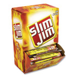 Jack Link's Slim Jim Beef Jerky Meat Sticks - Individually Wrapped - Original Beef Jerky, Smoky - GRR22000065 Product Image 