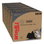 WypAll Power Clean Oil, Grease and Ink Cloths, POP-UP Box, 8.8 x 16.8, Blue, 100/Box, 5/Carton View Product Image